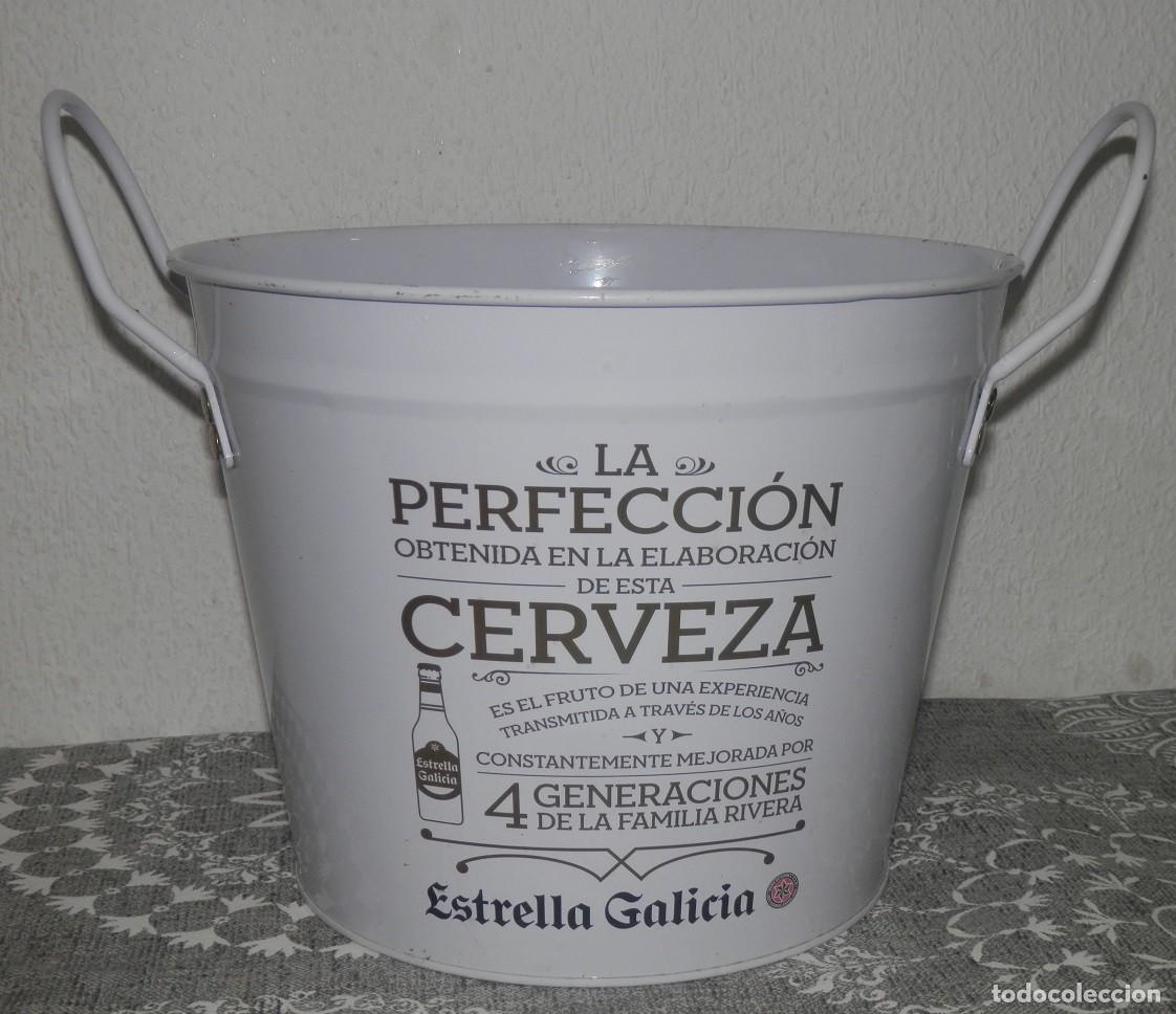 Coleccionismo de cervezas: CUBITERA DE LA CERVEZA ESTRELLA GALICIA