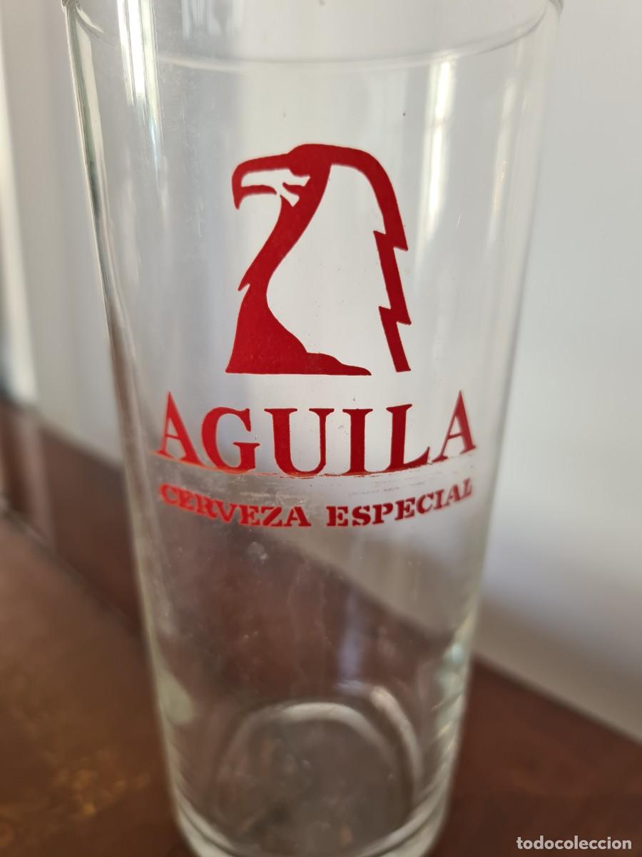 Coleccionismo de cervezas: VASO CERVEZA EL AGUILA - Foto 3