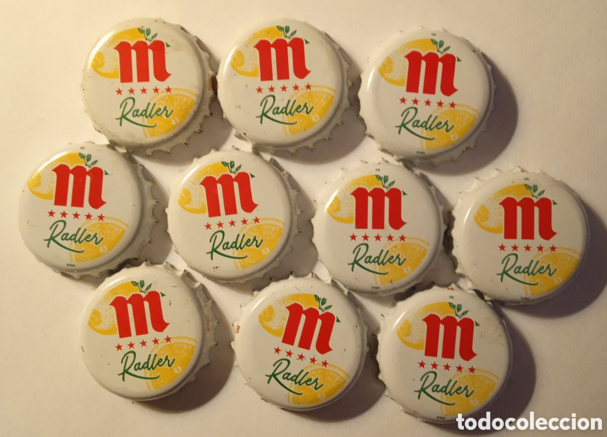 Coleccionismo de cervezas: LOTE CHAPAS MAHOU RADLER