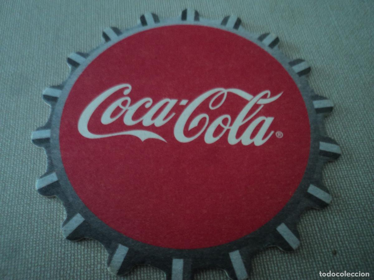 Colecionismo de cervejas: posavasos duro de tapon de coca cola