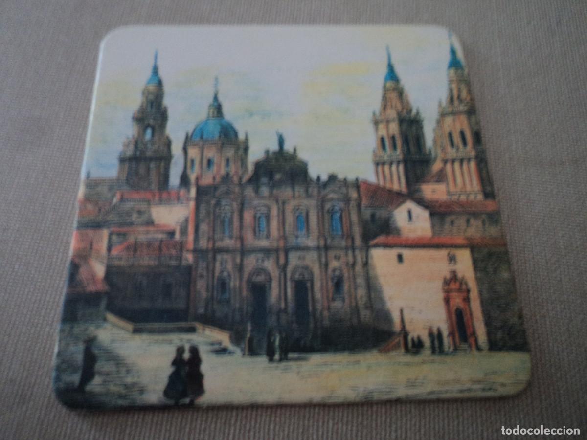 Coleccionismo de cervezas: posavasos duro de imagen de monasterio, ignoro