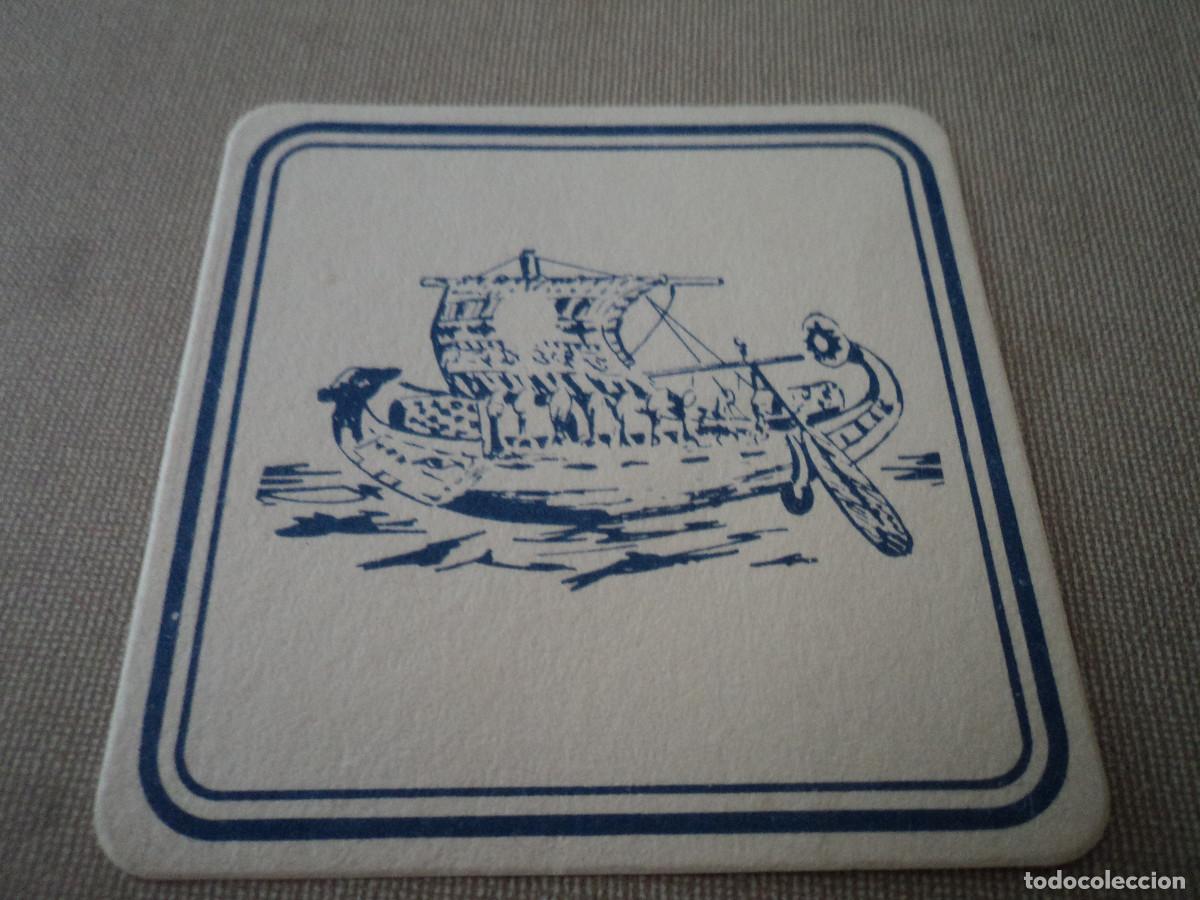Coleccionismo de cervezas: posavasos barco vikingo