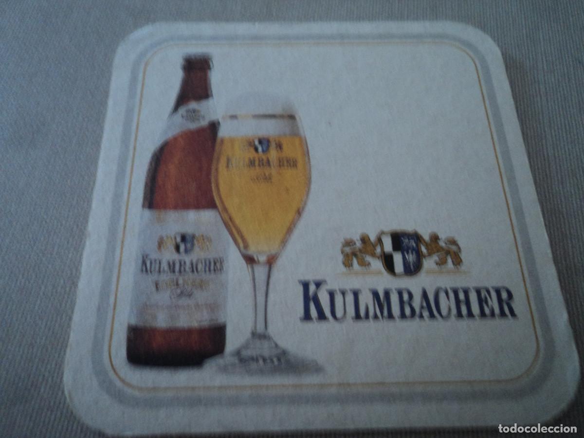 Coleccionismo de cervezas: posavasos duro cerveza kulmbacher