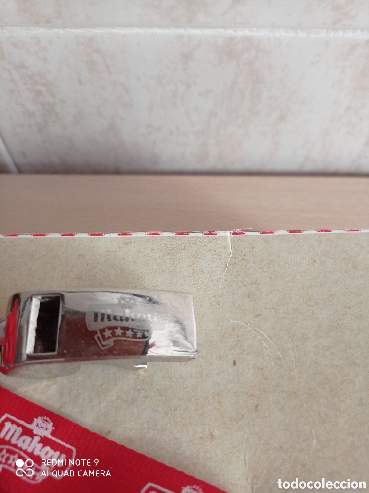Coleccionismo de cervezas: ABRIDOR SILBATO CERVEZA MAHOU - Foto 2