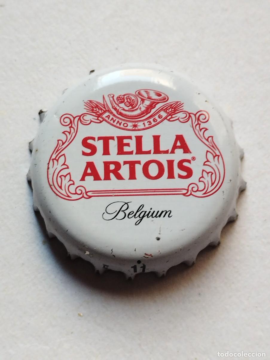 Collezionismo di birre: CHAPA, TAPA CORONA CERVEZA STELLA ARTOIS- BELGICA- CAPS- TAPON- C11
