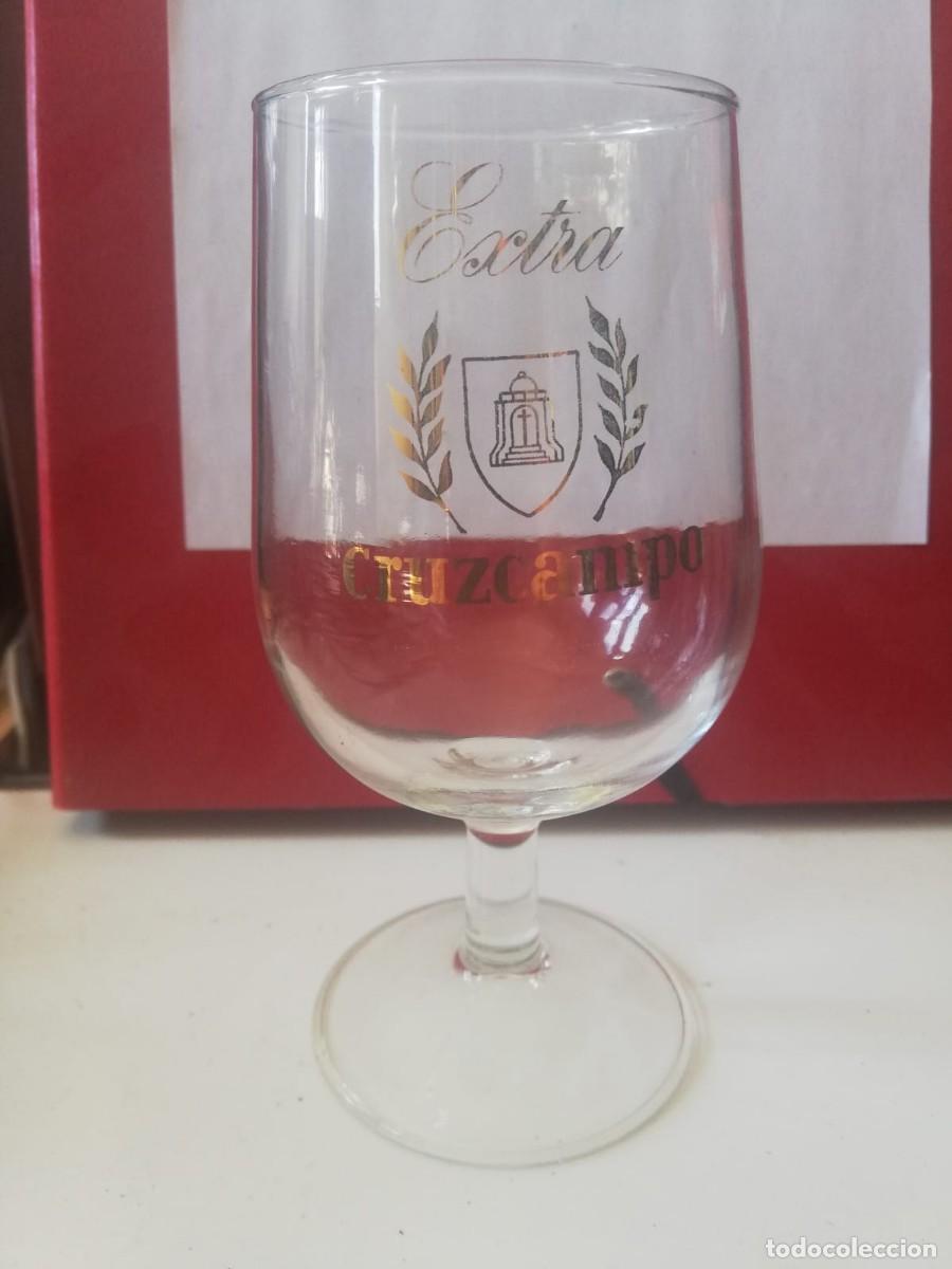 Coleccionismo de cervezas: COPA DE CERVEZA CRUZCAMPO EXTRA - Foto 1