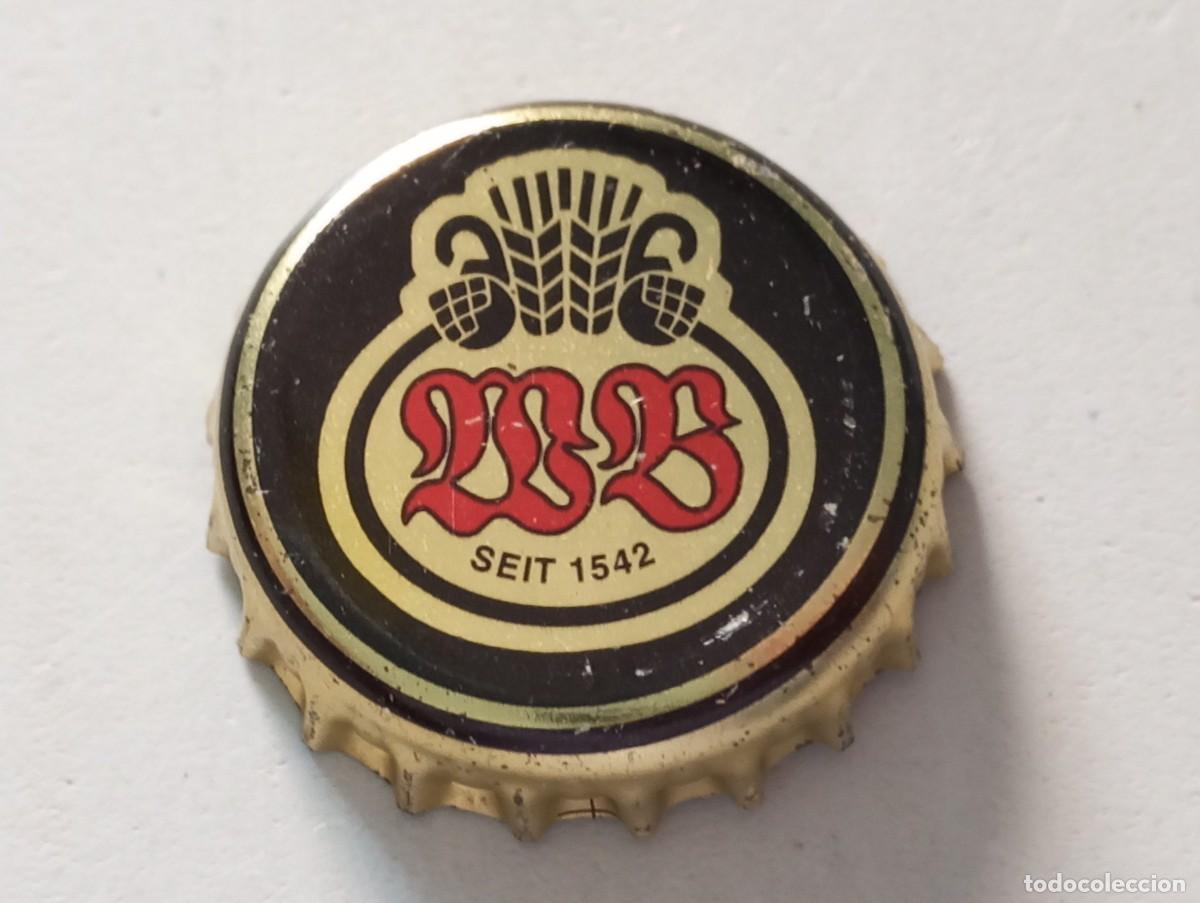 Coleccionismo de cervezas: Chapa tap&oacute;n corona de la cerveza alemana WOLFERSTETTER SEIT 1542