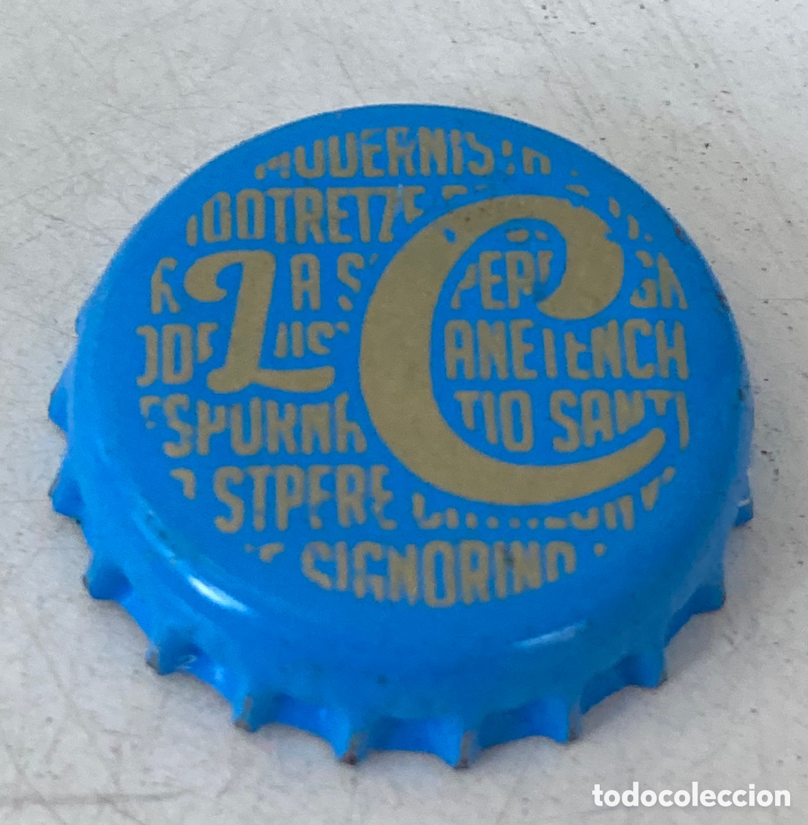 Collezionismo di birre: TAP&Oacute;N CORONA BEER CHAPA CERVEZA CERVESA ARTESANA LA CANETENCA (7). BARCELONA--LOTE N.3648---CARMANJO