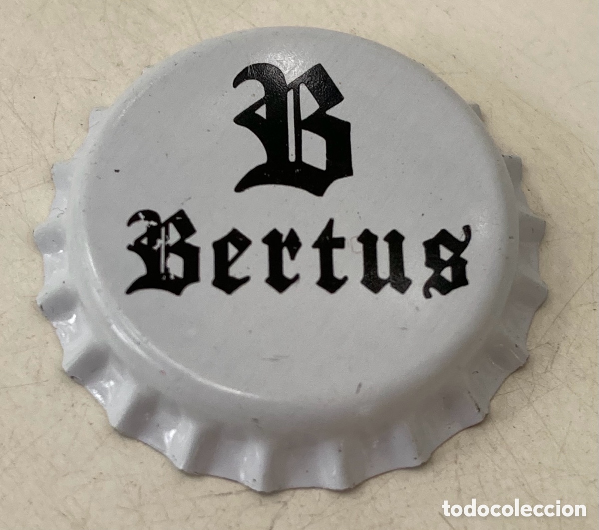 Sammeln von Brauereiartikeln: CHAPA CERVEZA BEER BIRRA ARTESANA BERTUS.BARCELONA. FAB. CHAPA:JF---LOTE N. 3652--CARMANJO