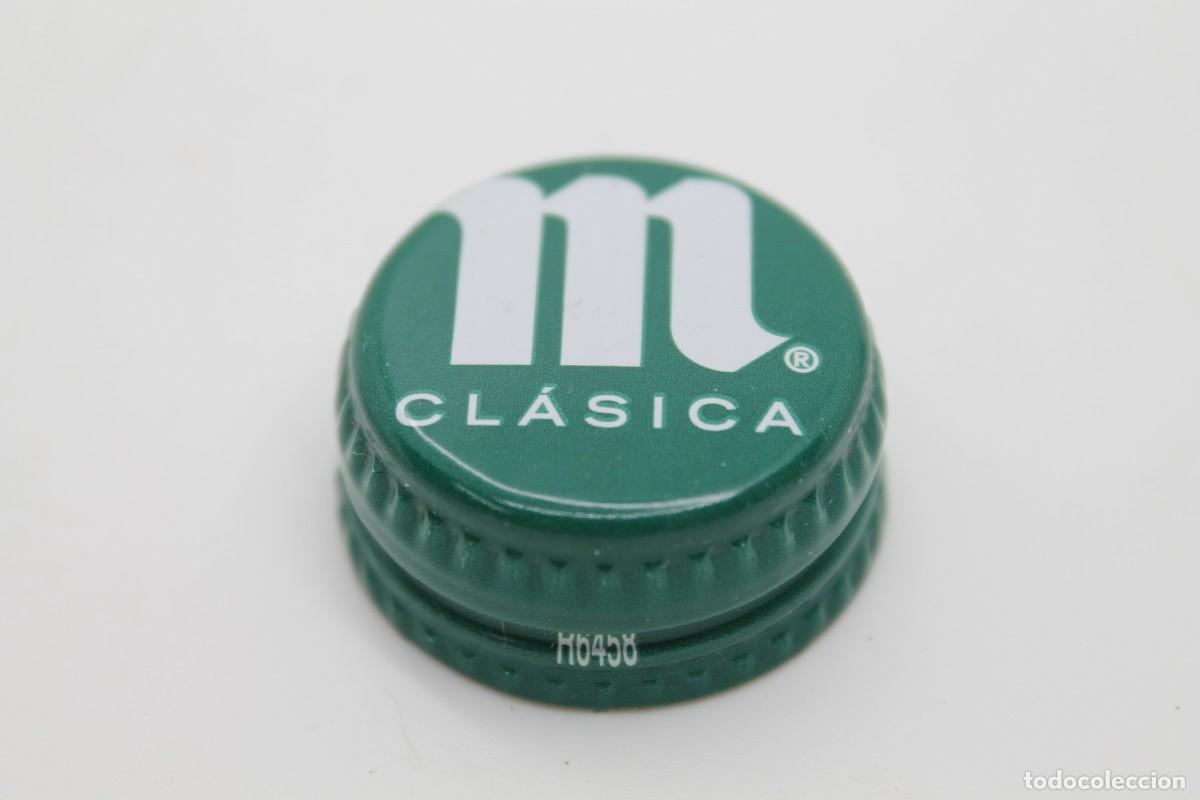 Coleccionismo de cervezas: tap&oacute;n rosca aluminio cerveza MAHOU CLASICA beer screw cap