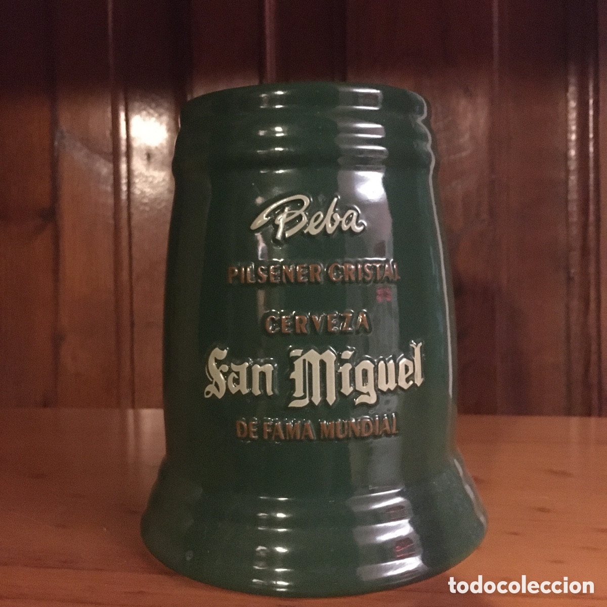 Coleccionismo de cervezas: Jarra cerveza SAN M&iacute;guel