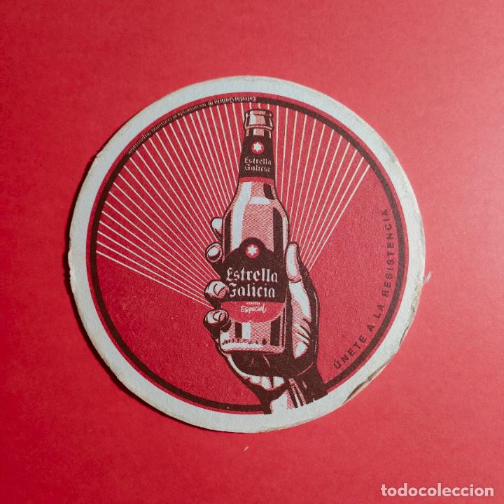 Coleccionismo de cervezas: POSAVASOS CERVEZA ESTRELLA GALICIA