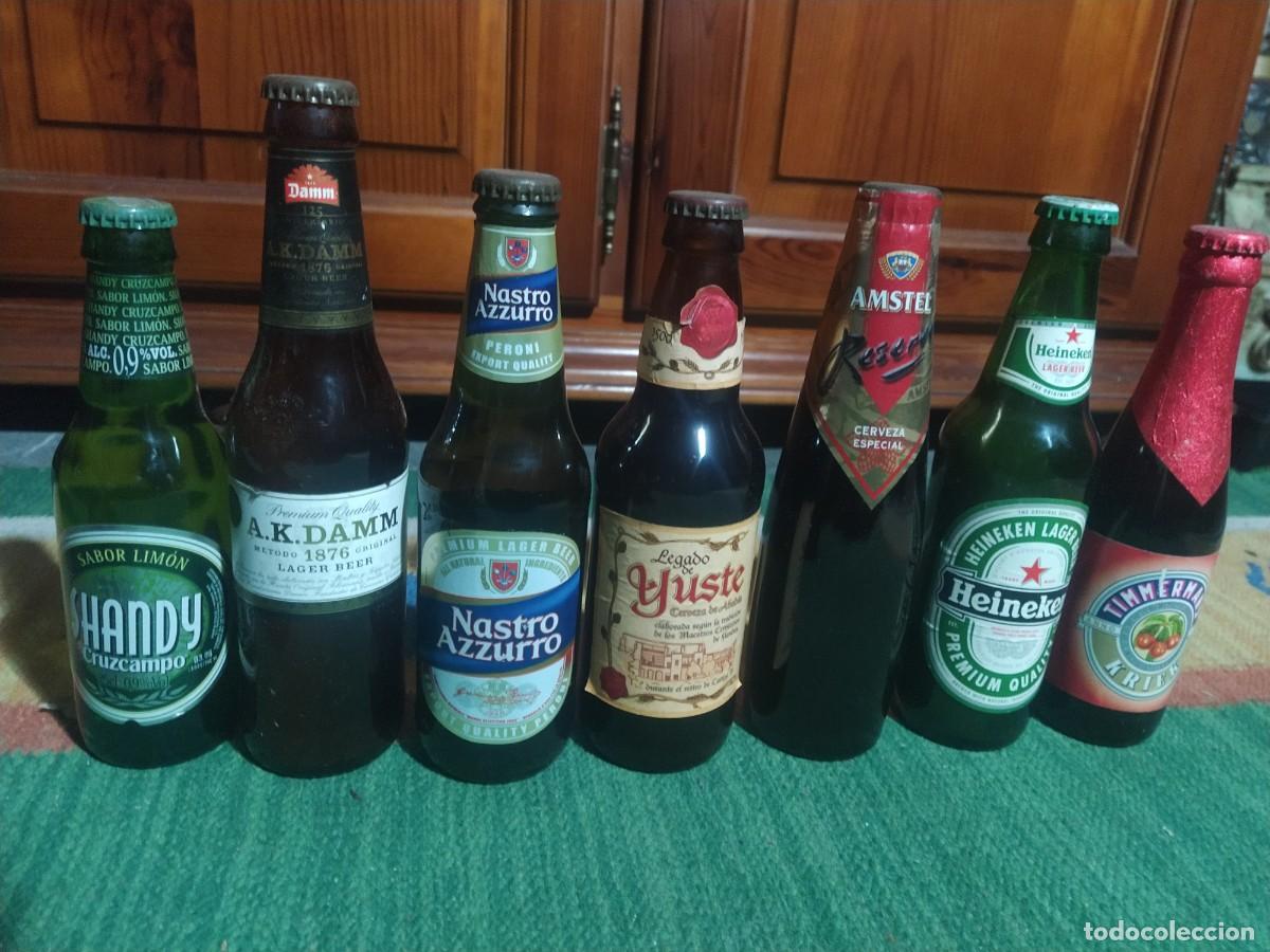 Coleccionismo de cervezas: Cerveza de colecci&oacute;n, a&ntilde;os 2003/2006.lote de 7 botellas llenas, cerradas y estado de coleccionista