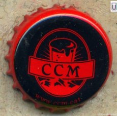 Coleccionismo de cervezas: CHAPA CERVEZA CCM MONTSENY ROJO XAPA KRONKORKEN TAPPI BOTTLE CAP CAPSULE