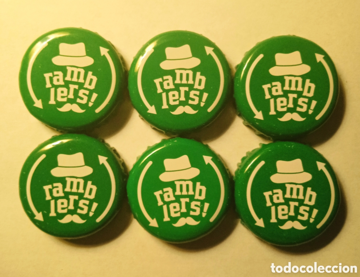 Coleccionismo de cervezas: LOTE CHAPAS RAMBLER'S