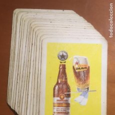 Coleccionismo de cervezas: CERVEZA DAMM 15 CARTAS NAIPES ANTIGUA BARAJA