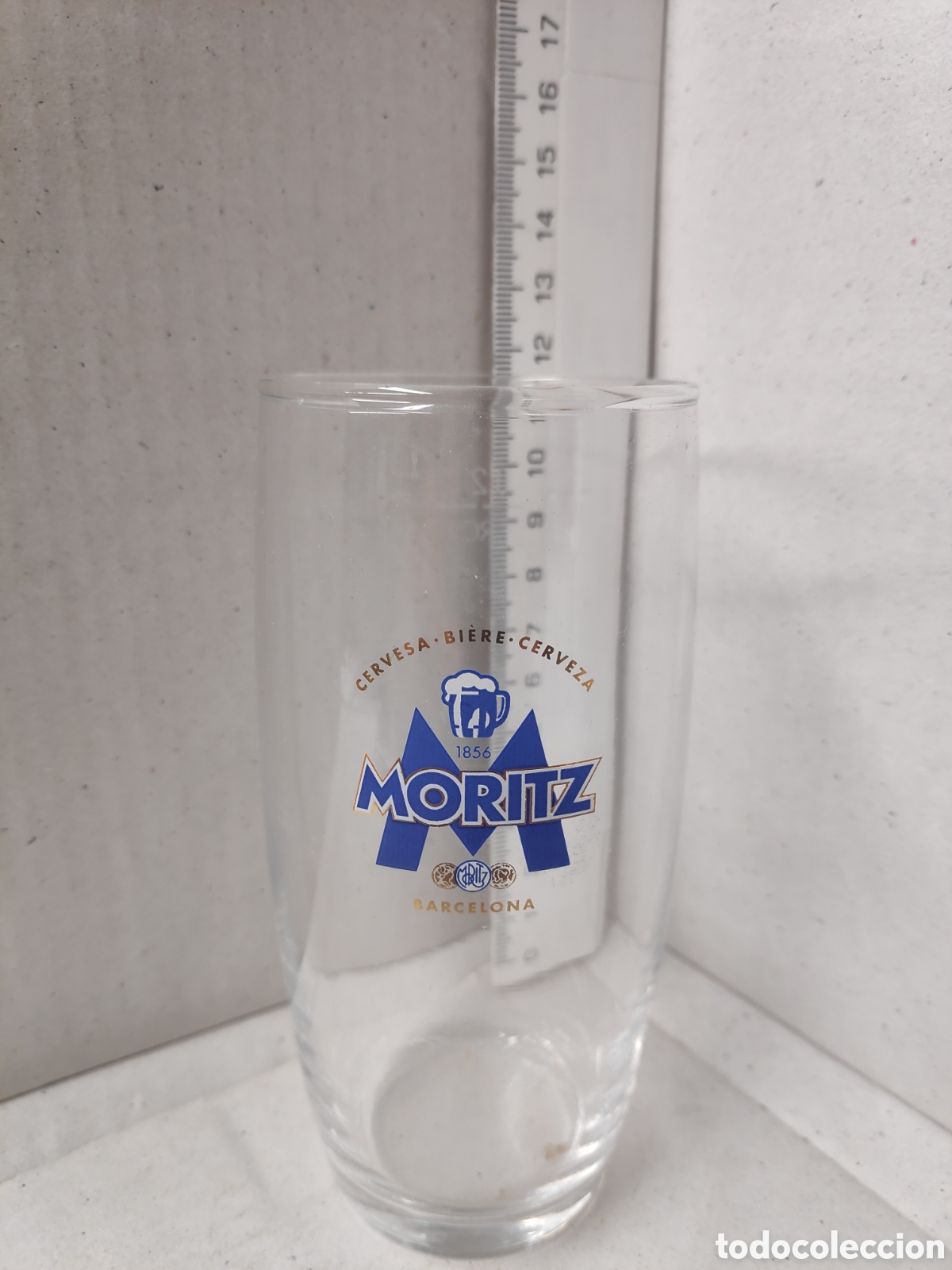 Coleccionismo de cervezas: Copa cerveza Moritz - Foto 1