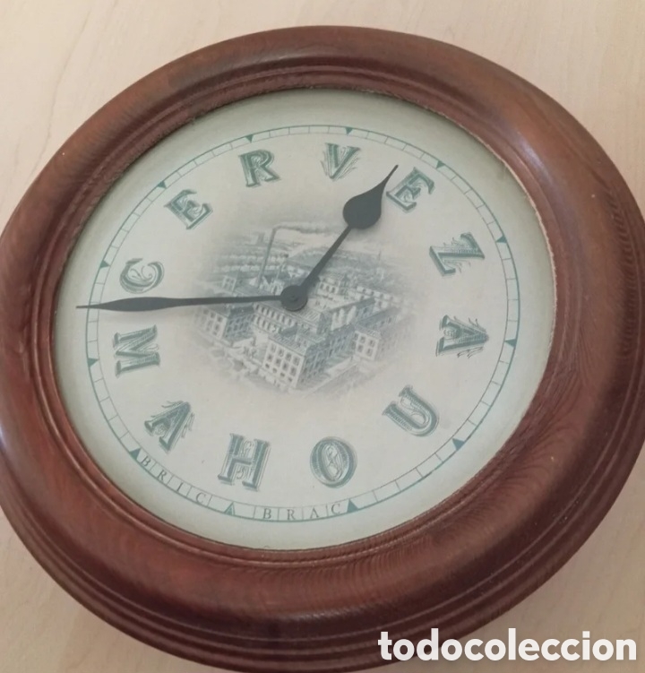 Coleccionismo de cervezas: Reloj mahou - Foto 3