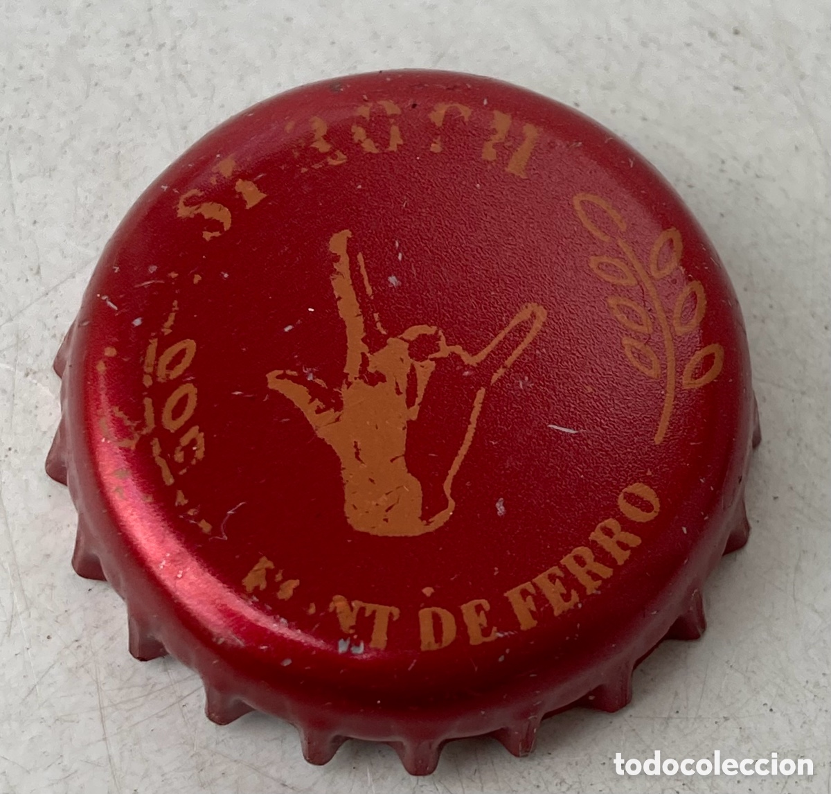 Sammeln von Brauereiartikeln: CHAPA BEER CERVEZA CERVESA ARTESANA ST.ROCH FONT DE FERRO. BARCELONA.---LOTE N.3559---CARMANJO