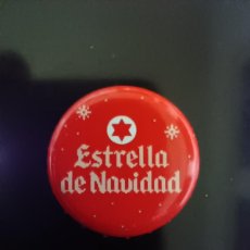Coleccionismo de cervezas: CHAPA DE CERVEZA ESTRELLA GALICIA NAVIDAD (ESPAÑA)