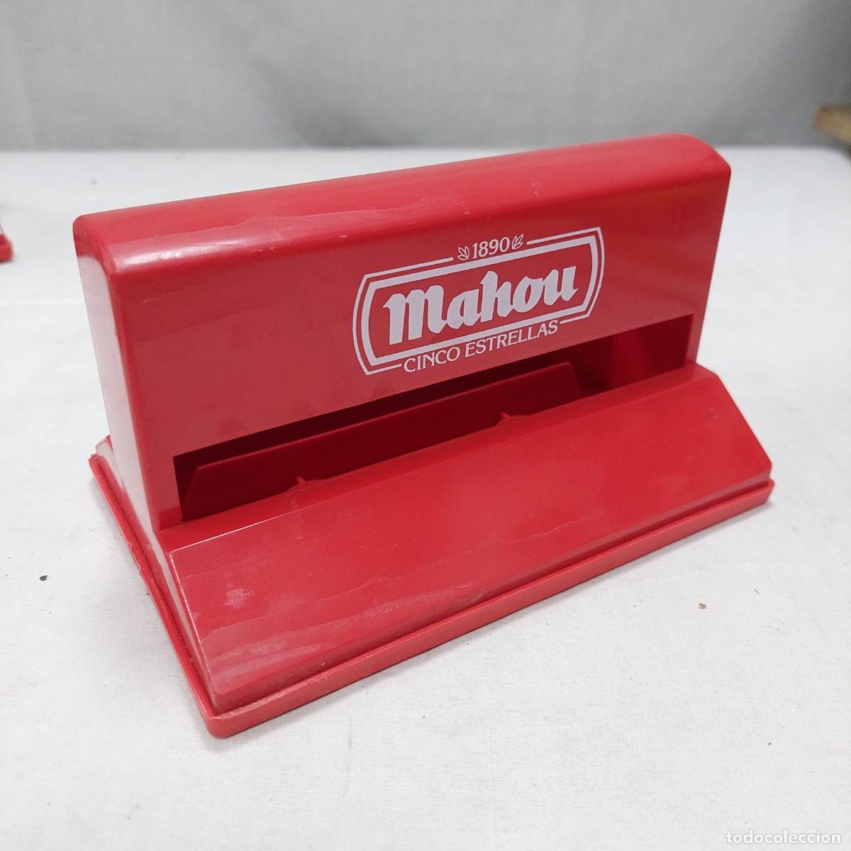Coleccionismo de cervezas: Servilletero Cerveza Mahou