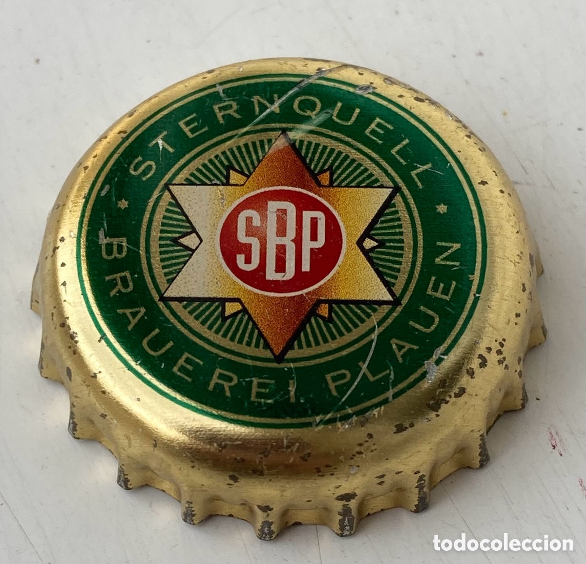 Coleccionismo de cervezas: TAP&Oacute;N CORONA BIERE CHAPA TAPPI BIRRA BEER CERVEZA STERNQUELL (2).ALEMANIA--LOTE N.1098--CARMANJO