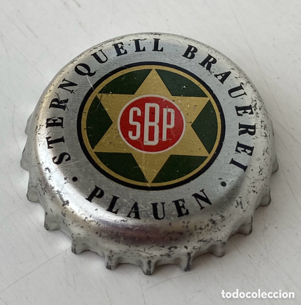 Coleccionismo de cervezas: TAP&Oacute;N CORONA BIERE CHAPA TAPPI BIRRA BEER CERVEZA STERNQUELL (4).ALEMANIA--LOTE N.2433--CARMANJO