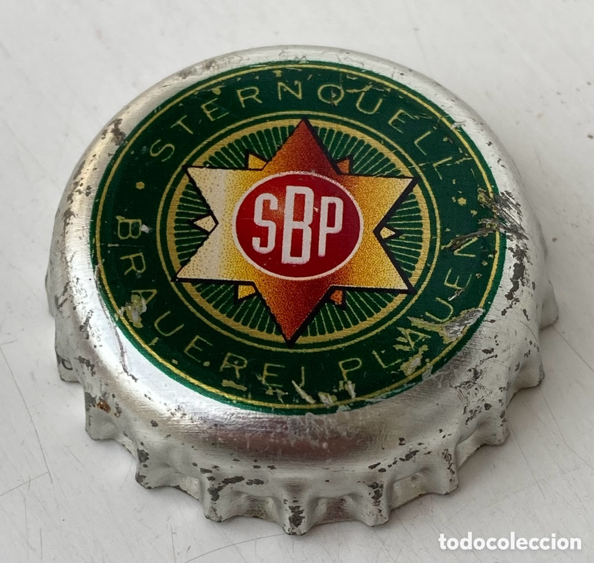 Coleccionismo de cervezas: TAP&Oacute;N CORONA BIERE CHAPA TAPPI BIRRA BEER CERVEZA STERNQUELL (5).ALEMANIA--LOTE N.2475--CARMANJO