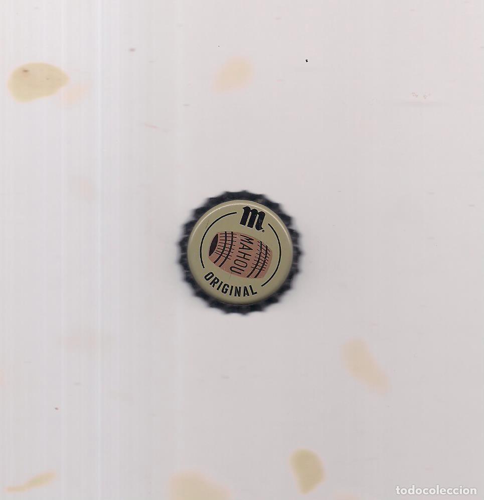 Coleccionismo de cervezas: Mahou original barril negro y dorado U Nueva