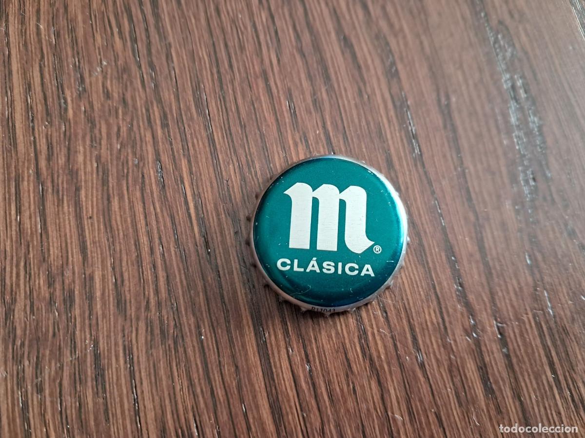 Coleccionismo de cervezas: chapa tap&oacute;n corona de cerveza, Mahou cl&aacute;sica.