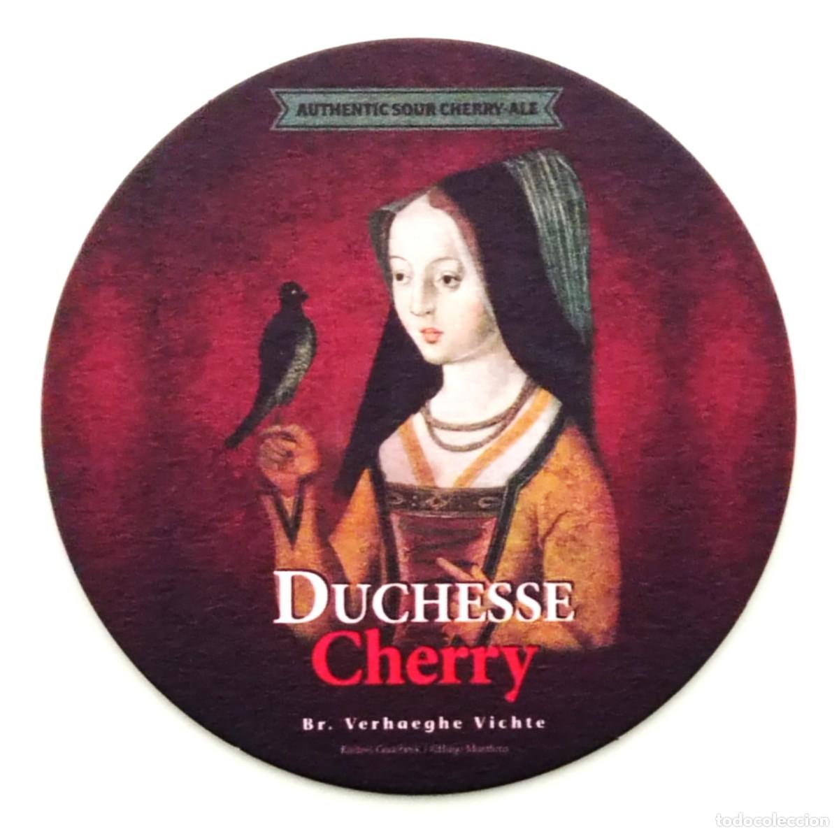 Coleccionismo de cervezas: POSAVASOS CERVEZA DUCHESSE CHERRY (B&Eacute;LGICA)