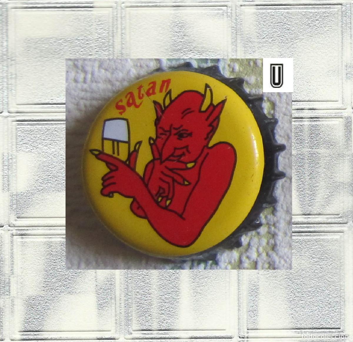 Coleccionismo de cervezas: CHAPA TAPON CORONA CERVEZA SATAN
