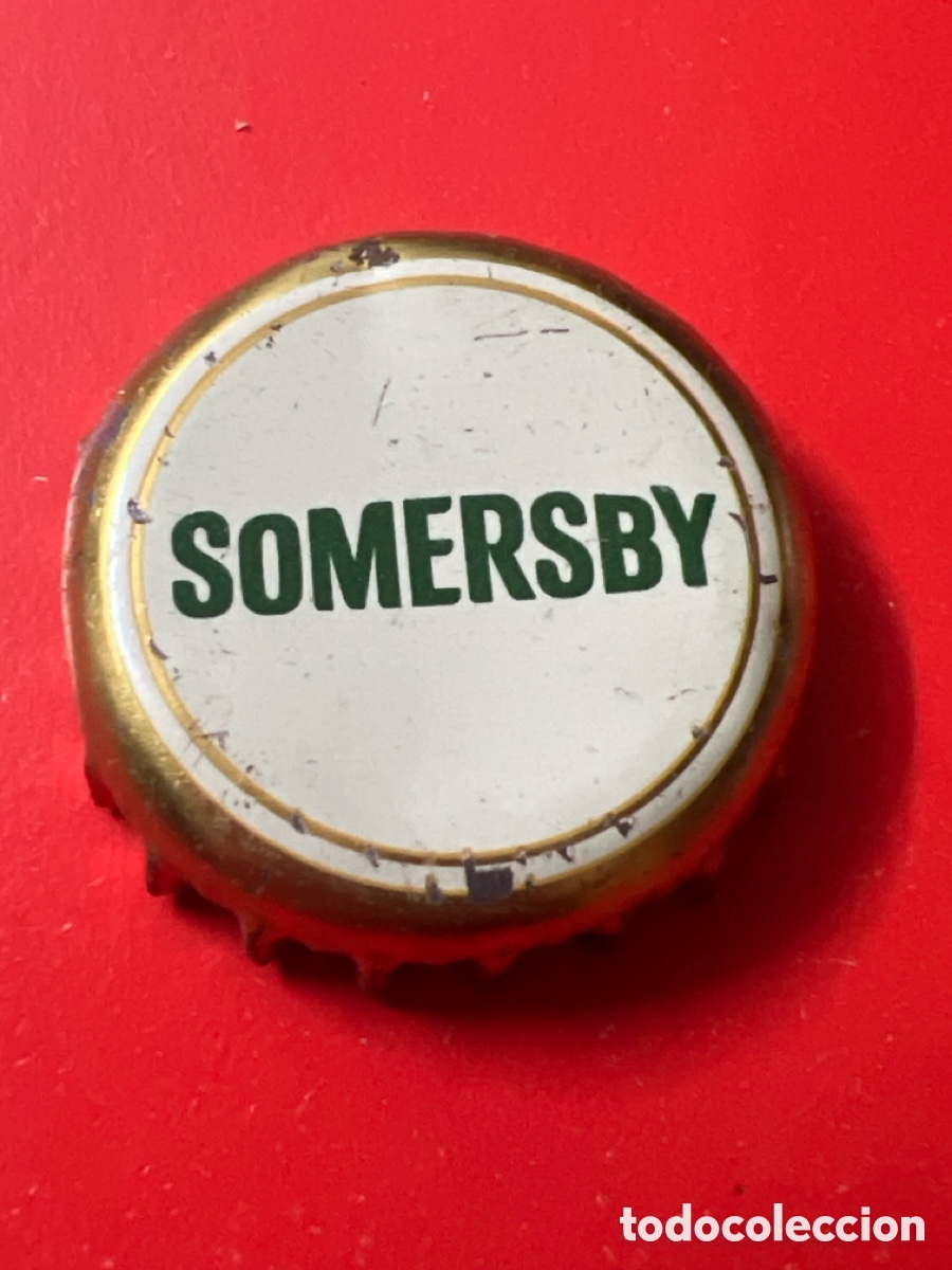 Sammeln von Brauereiartikeln: H269. Chapa tap&oacute;n corona POLACO de la bebida danesa SOMERSBY