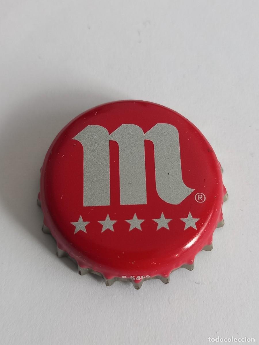 Coleccionismo de cervezas: CHAPA CERVEZA MAHOU, 5 ESTRELLAS. FACTOR&Iacute;A CP