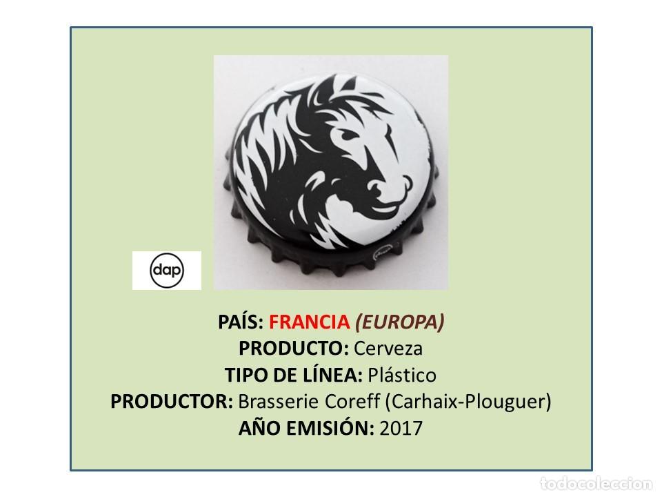 Coleccionismo de cervezas: TAPON CORONA CAPSULA CHAPA CERVEZA COREFF (FRANCIA)