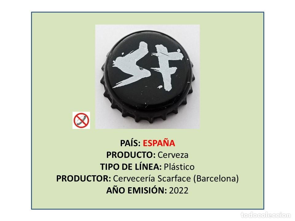 Colecionismo de cervejas: TAPON CORONA CAPSULA CHAPA CERVEZA SCARFACE (ESPA&Ntilde;A)