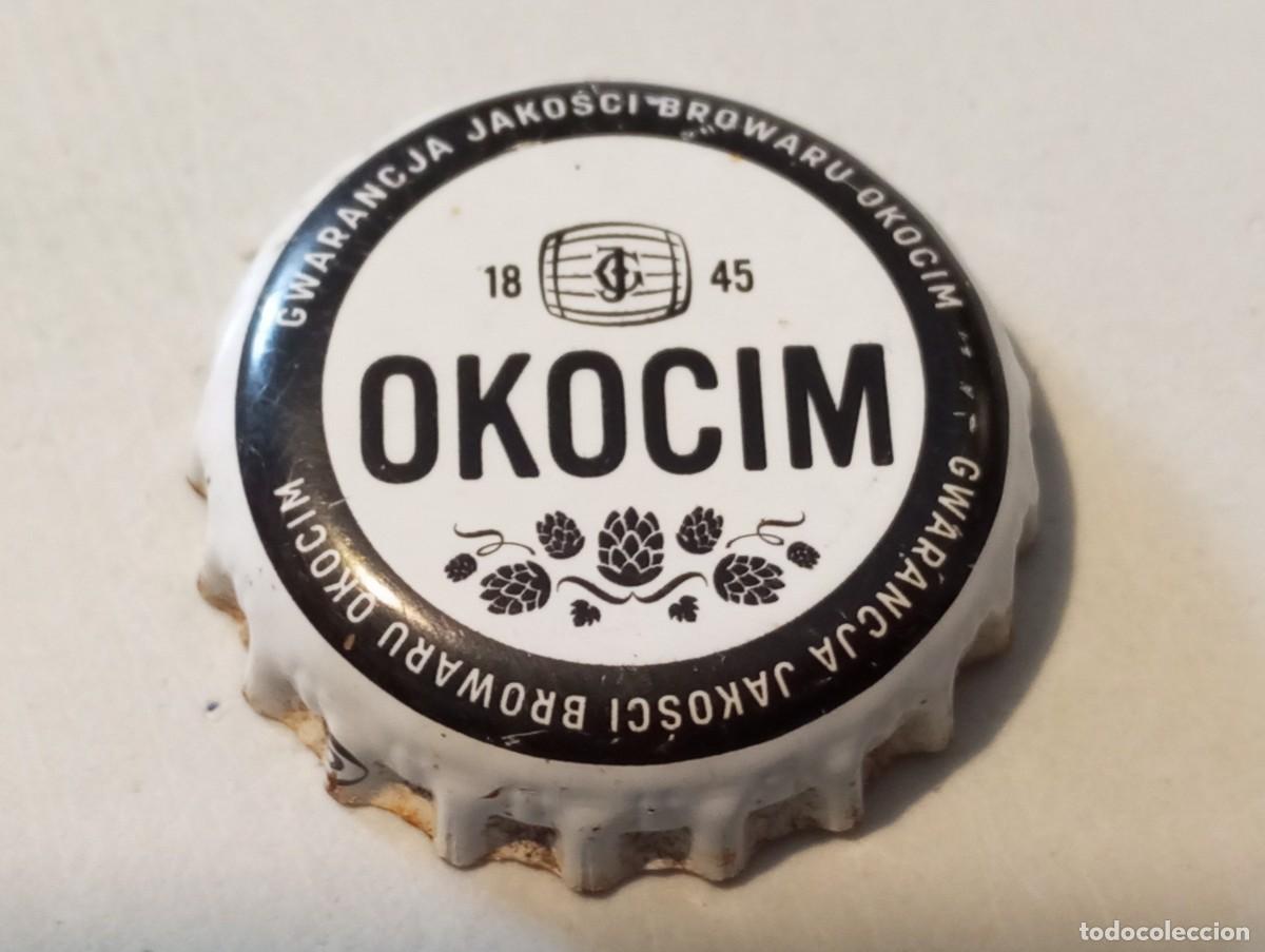 Coleccionismo de cervezas: Chapa tap&oacute;n corona de la cerveza polaca OKOCIM