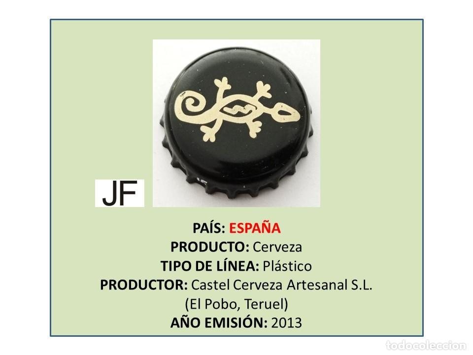 Colecionismo de cervejas: TAPON CORONA CAPSULA CHAPA CERVEZA CASTEL (ESPA&Ntilde;A)