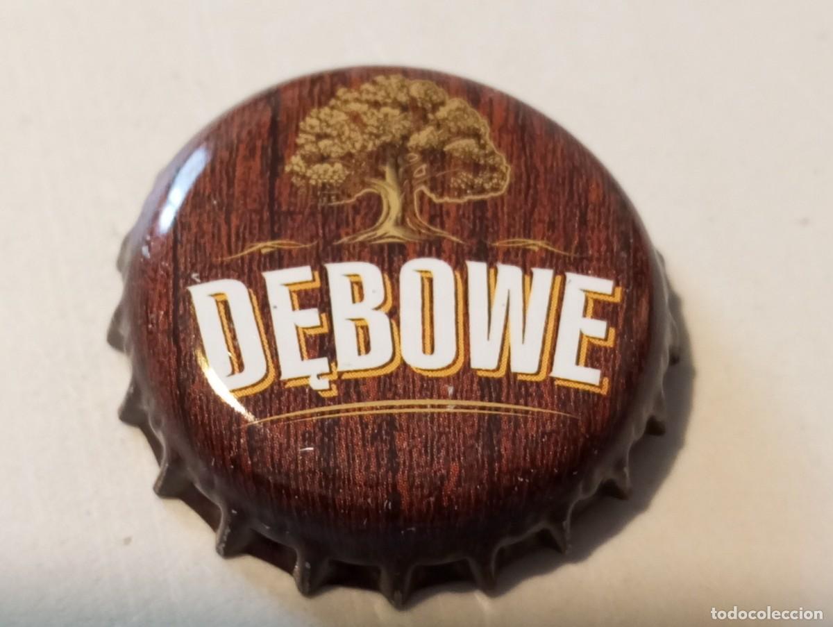 Coleccionismo de cervezas: Chapa tap&oacute;n corona de la cerveza polaca DEBOWE