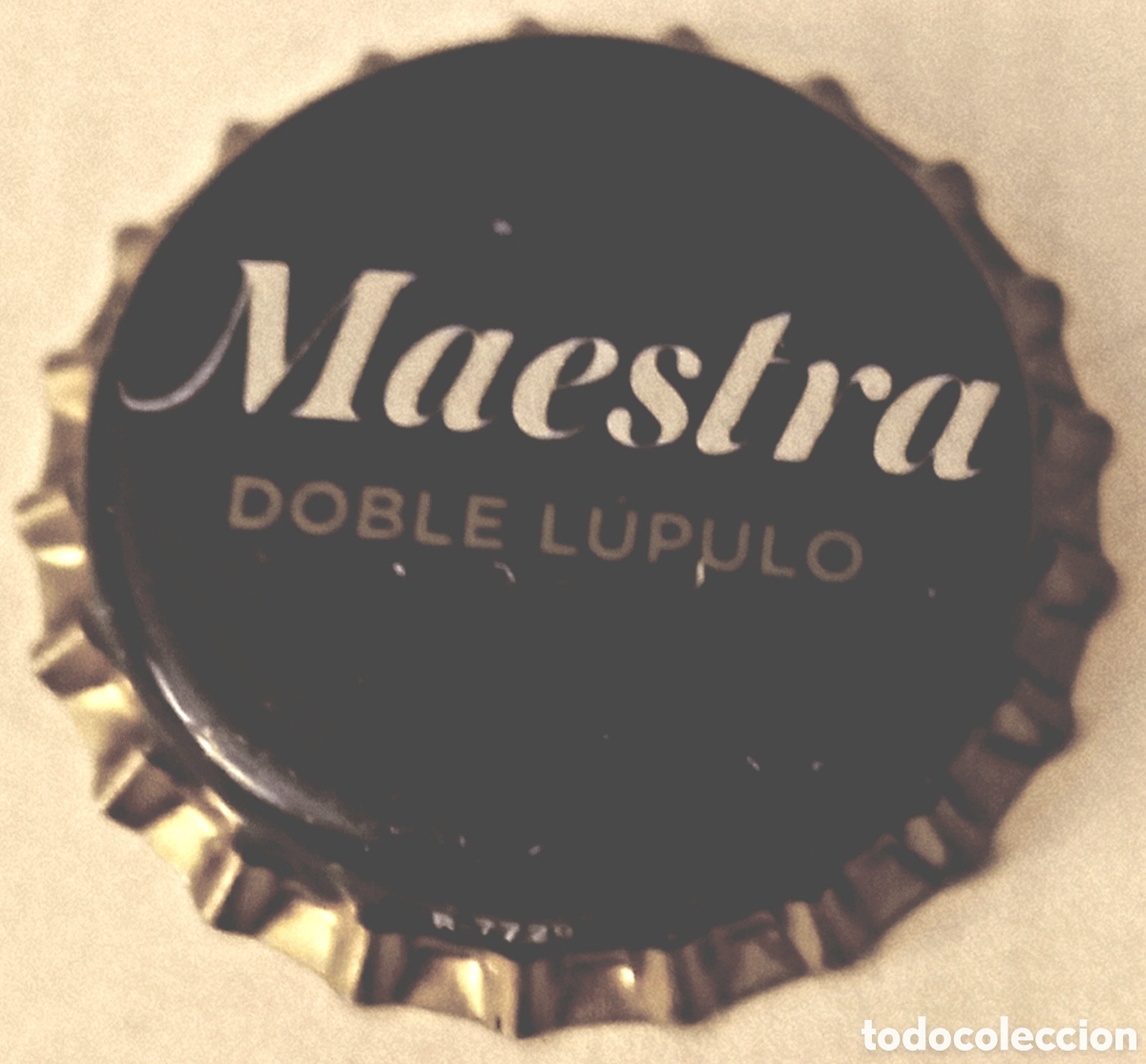 Coleccionismo de cervezas: CHAPA NUEVA CERVEZA MAHOU MAESTRA DOBLE LUPULO - ESPA&Ntilde;A