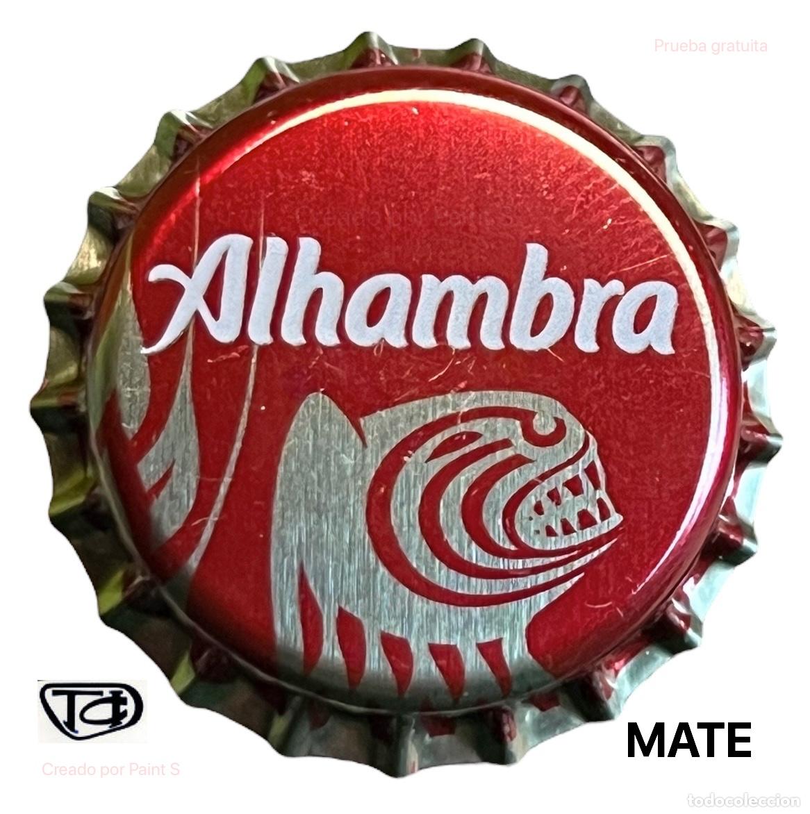 Coleccionismo de cervezas: TAPON CORONA CHAPA BEER BOTTLE CAP KRONKORKEN TAPPI CAPSULE CERVEZA ALHAMBRA