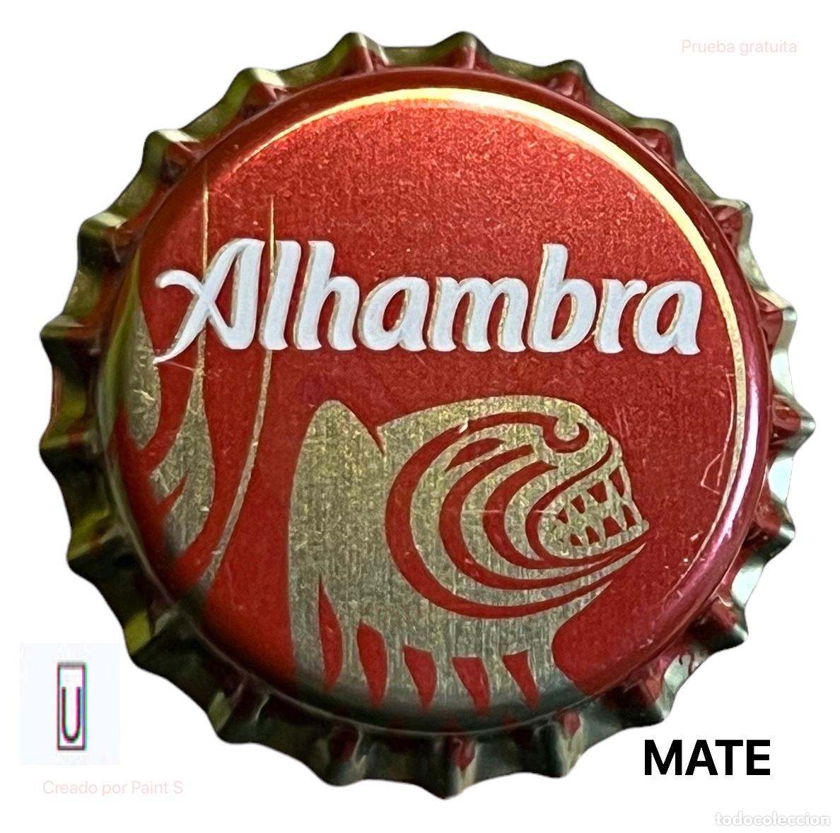 Coleccionismo de cervezas: TAPON CORONA CHAPA BEER BOTTLE CAP KRONKORKEN TAPPI CAPSULE CERVEZAS ALHAMBRA