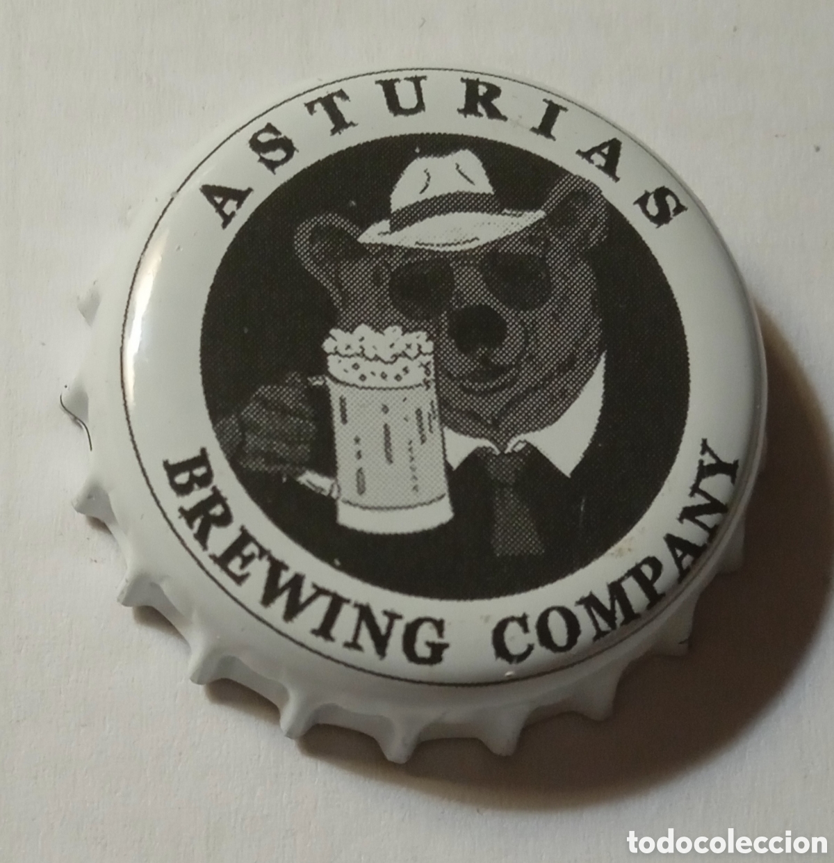 Coleccionismo de cervezas: CHAPA ASTURIAS BREWING COMPANY