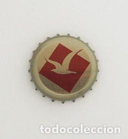 Coleccionismo de cervezas: CHAPA DE CERVEZA PORTUGUESA - CRISTAL - BEBIDA PORTUGAL EUROPA - DIBUJO DE P&Aacute;JARO - ANIMAL