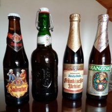 Coleccionismo de cervezas: LOTE DE CERVEZAS LLENAS SIN ABRIR, EN PERFECTO ESTADO