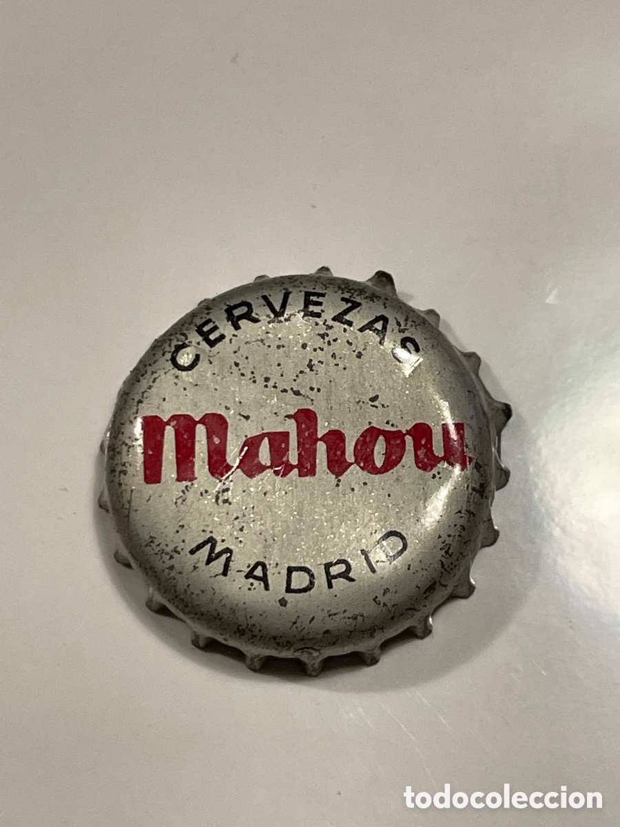 Coleccionismo de cervezas: (N) CHAPA CORONA - CERVEZAS MAHOU MADRID, SE&Ntilde;ALES DE USO