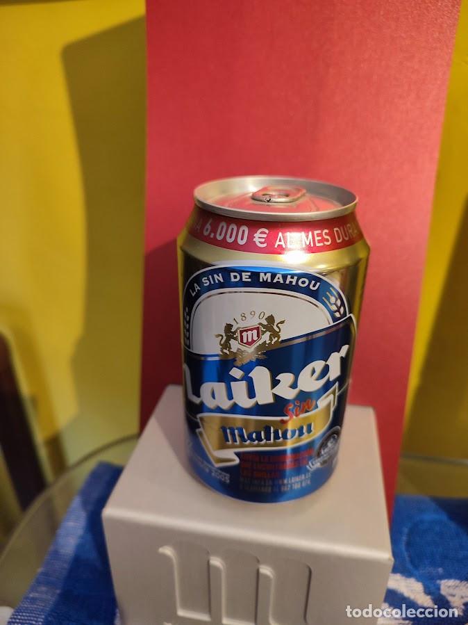 Coleccionismo de cervezas: Lata Mahou Laiker