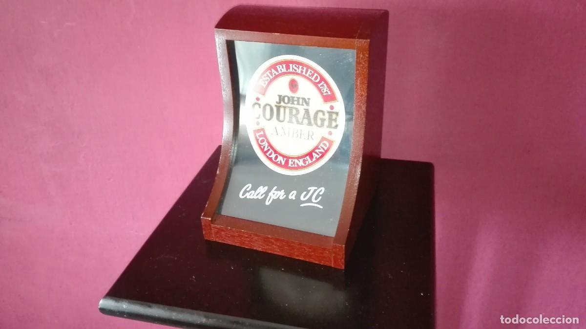 Coleccionismo de cervezas: LUMINOSO CERVEZA JOHN COURAGE - Foto 3