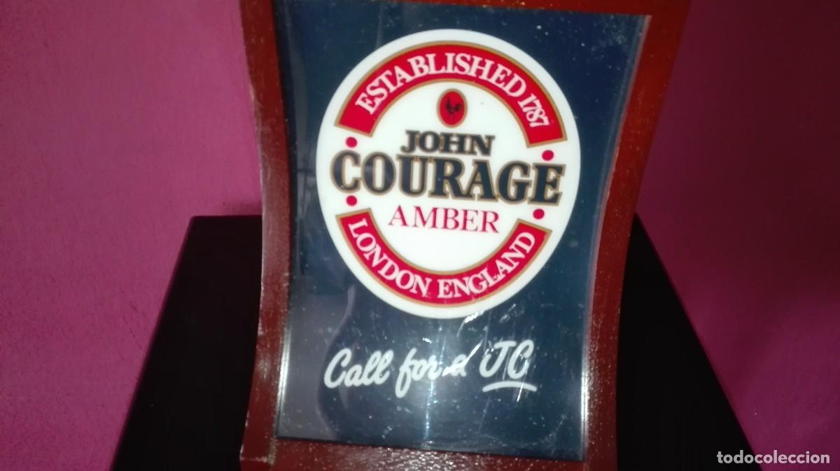Coleccionismo de cervezas: LUMINOSO CERVEZA JOHN COURAGE - Foto 4