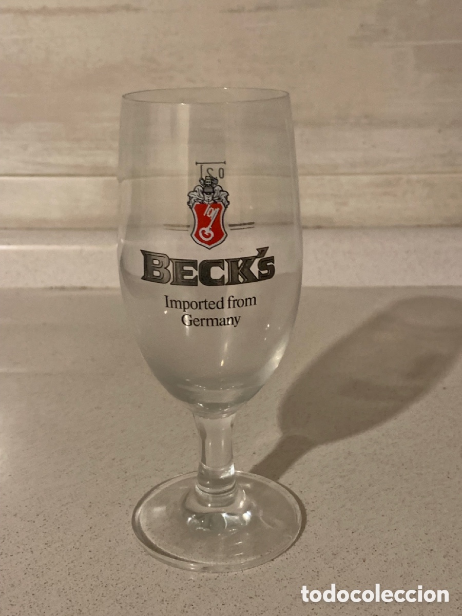 Vaso cerveza Becks